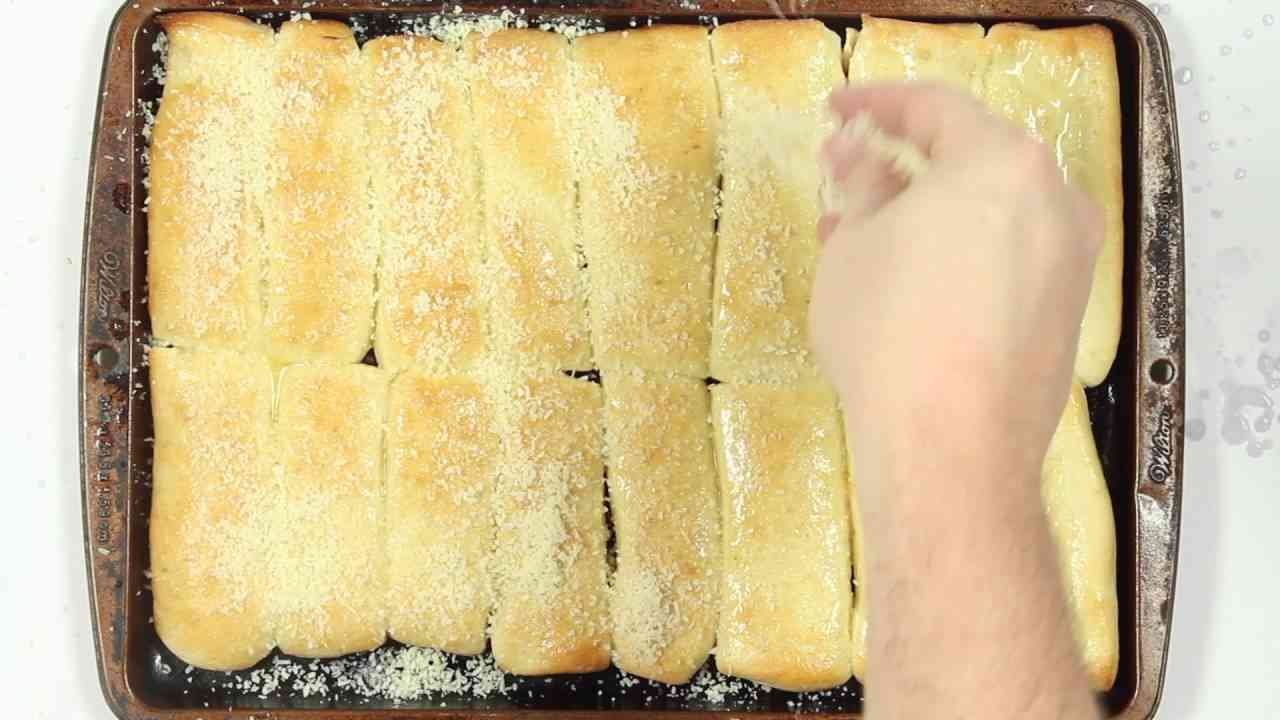Little Caesars Crazy Bread – Copycat Soft Garlic Breadsticks - Bread